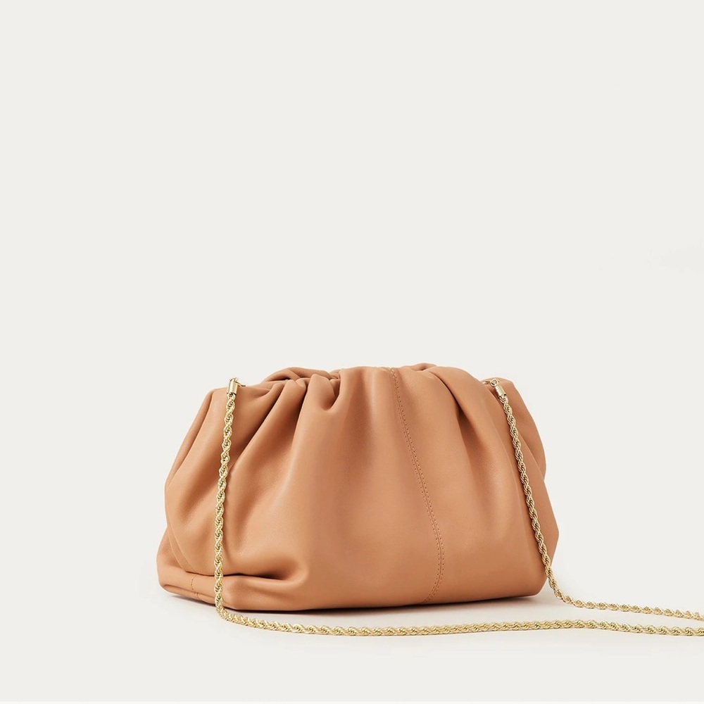 Loeffler Randall Analeigh Dune Gathered Clutch